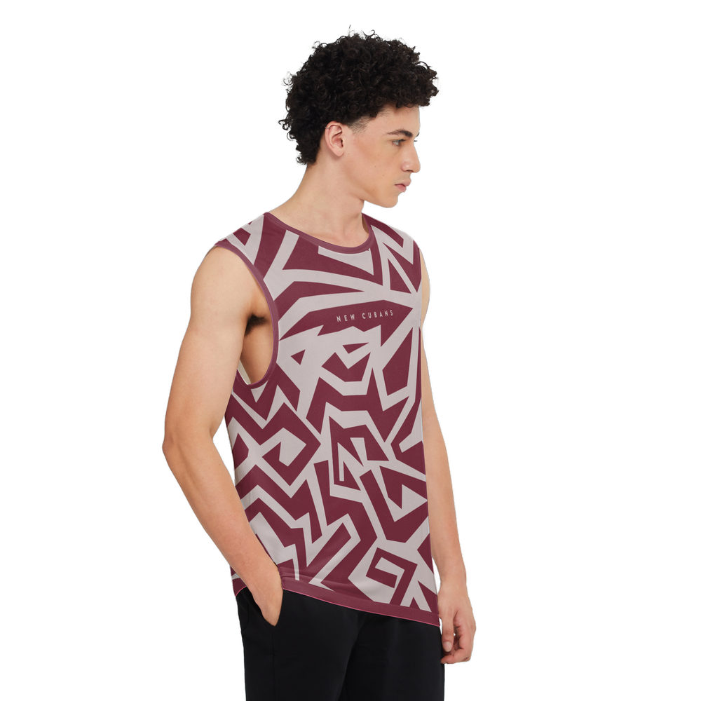 Camo-Flash Men's Seamless Knit Tank Top