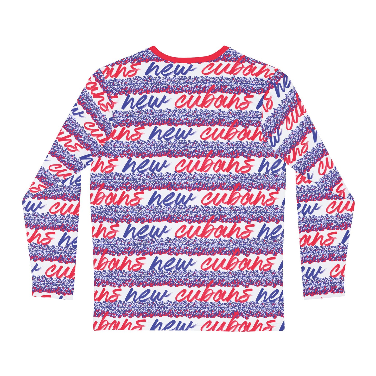 Cuban Waves, Men's Long Sleeve Shirt