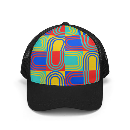 Front Printing Mesh Baseball Caps