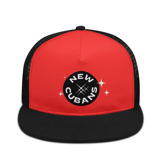 Front Printing Mesh Hip-hop Hats