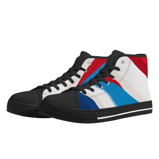 Mens High Top Canvas Shoes