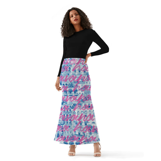 Womens Full Length Skirt