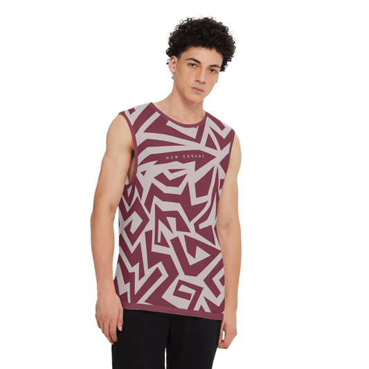 Camo-Flash Men's Seamless Knit Tank Top