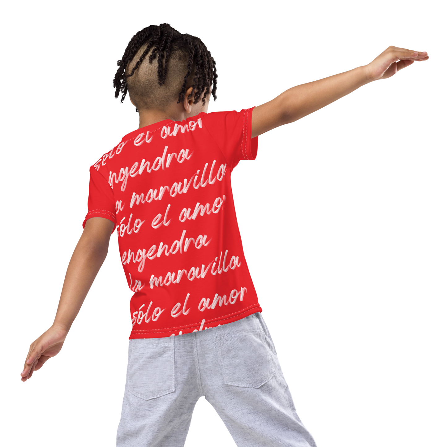 Kids crew neck t-shirt