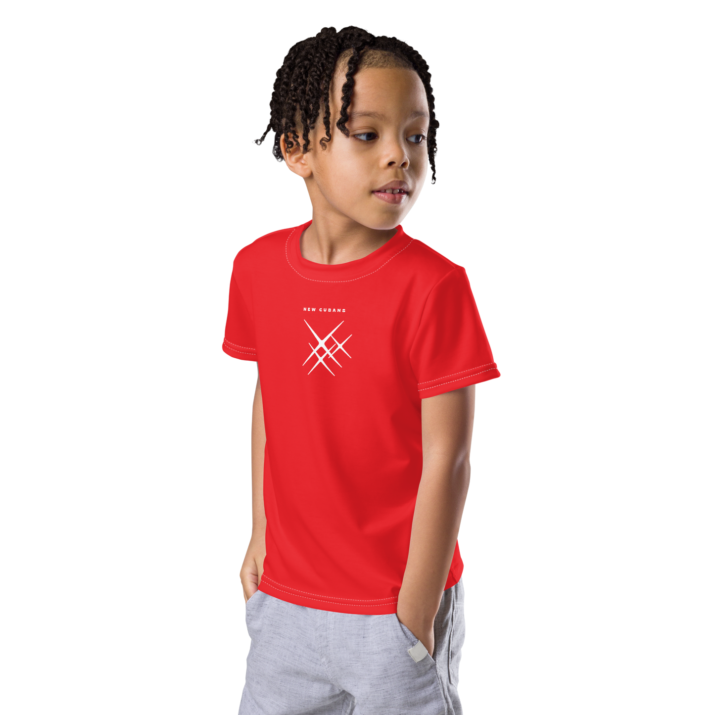 Kids crew neck t-shirt