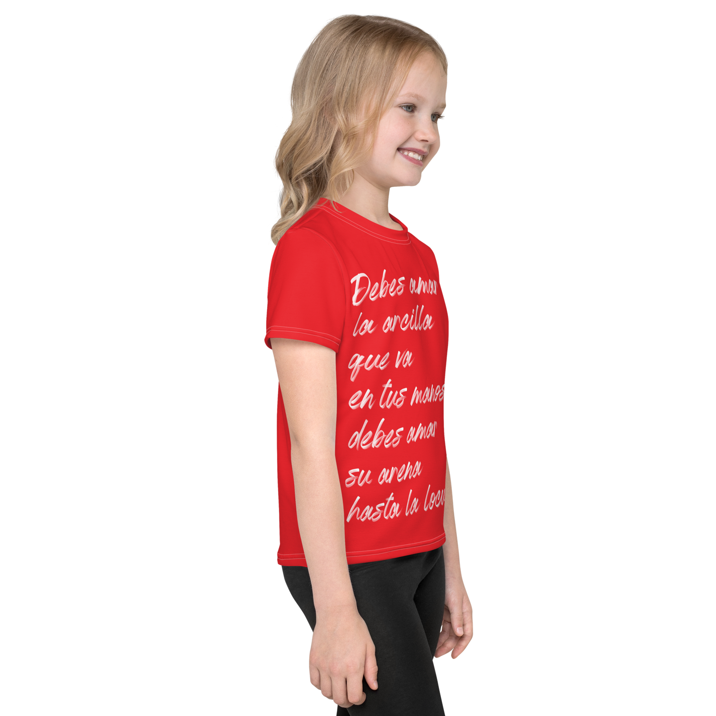 Kids crew neck t-shirt