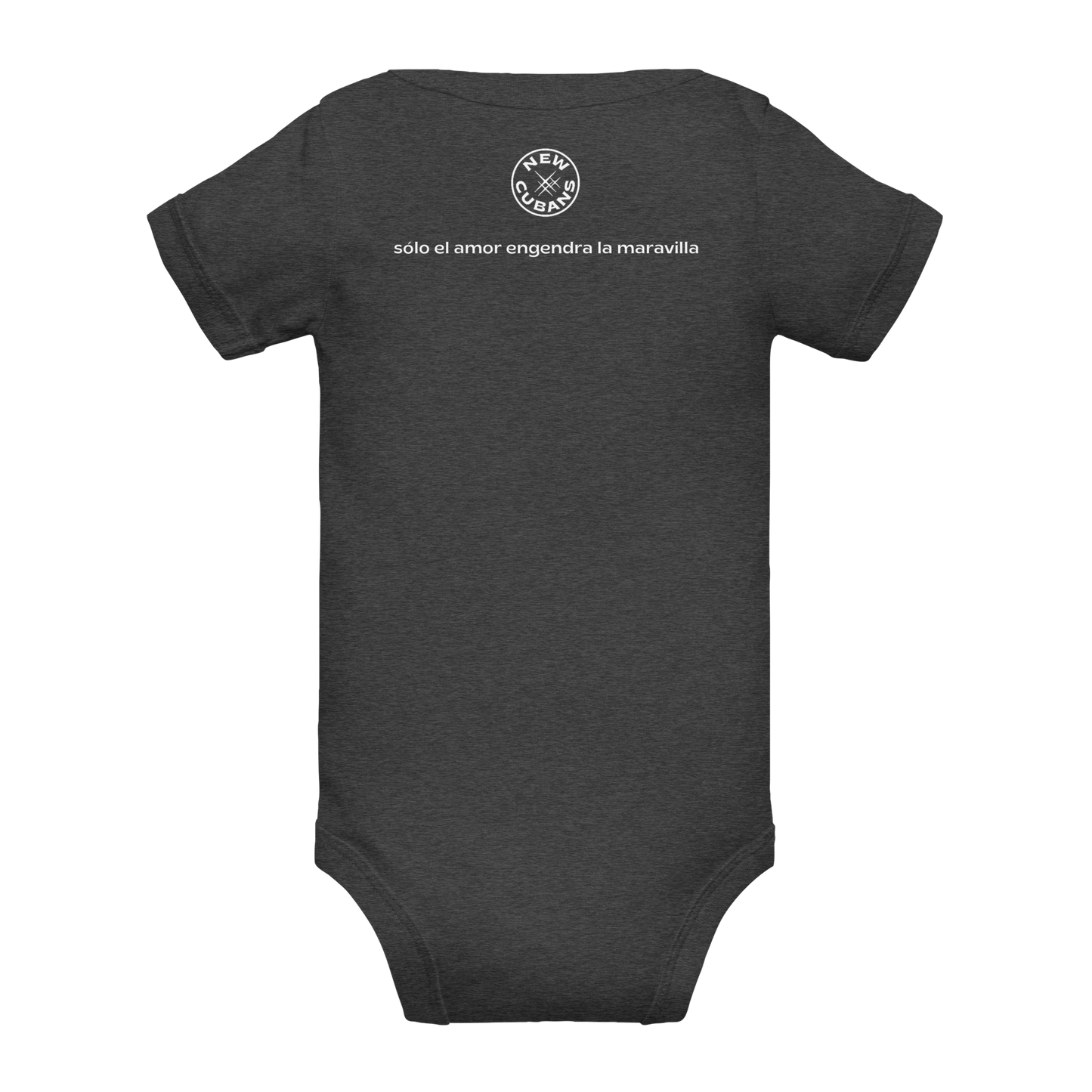 Baby Short Sleeve Onesie | Infant Short Sleeve Bodysuit | New Cubans