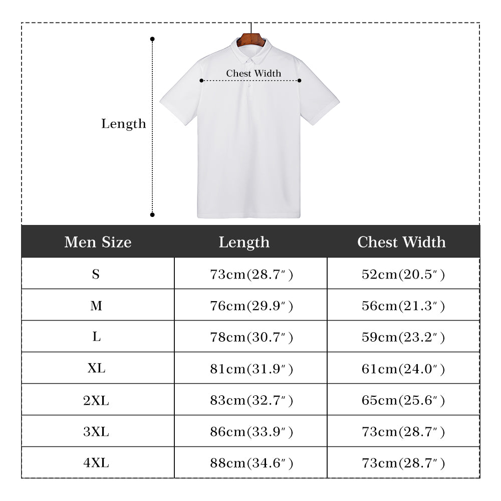 Nostalgia Birds Mens Polo Shirt