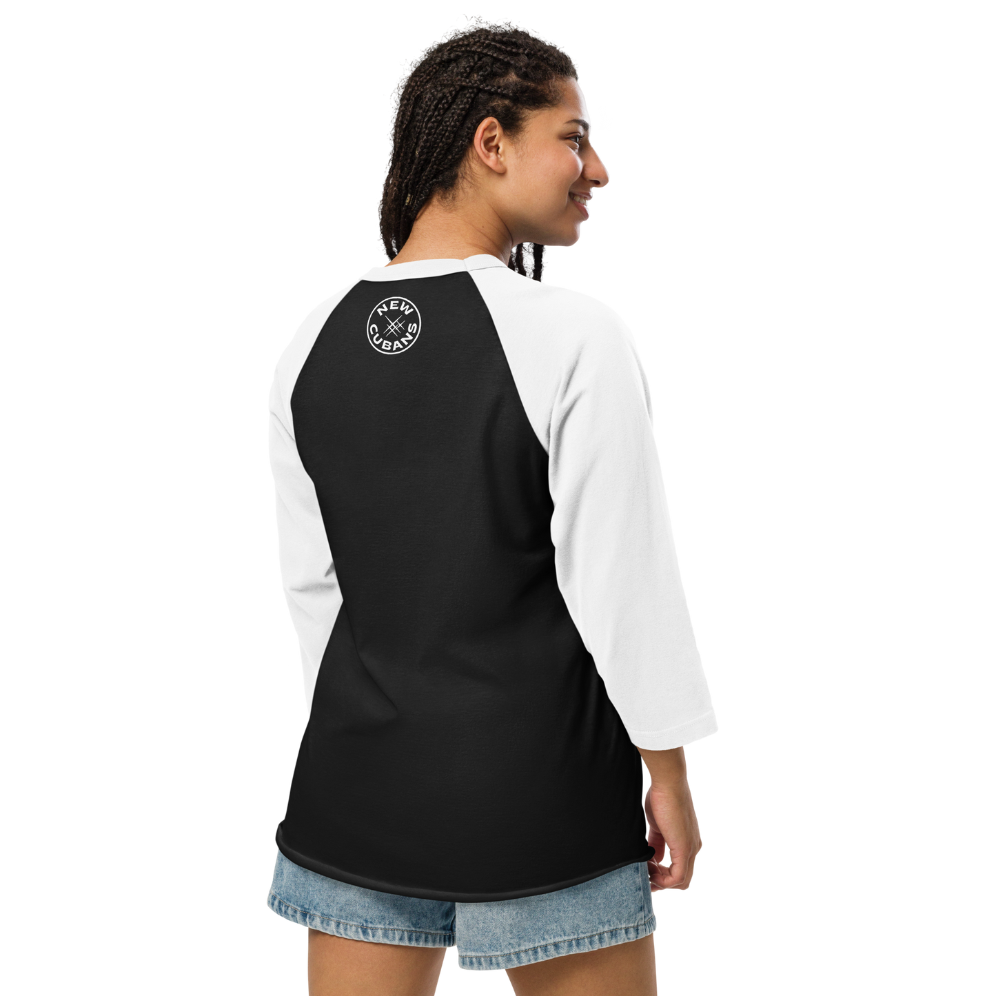 Heroes 3/4 sleeve raglan shirt