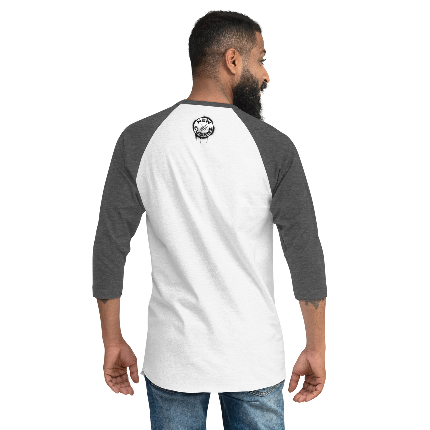 Heroes 3/4 sleeve raglan shirt