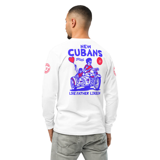 Father Son Garment-dyed heavyweight long-sleeve shirt