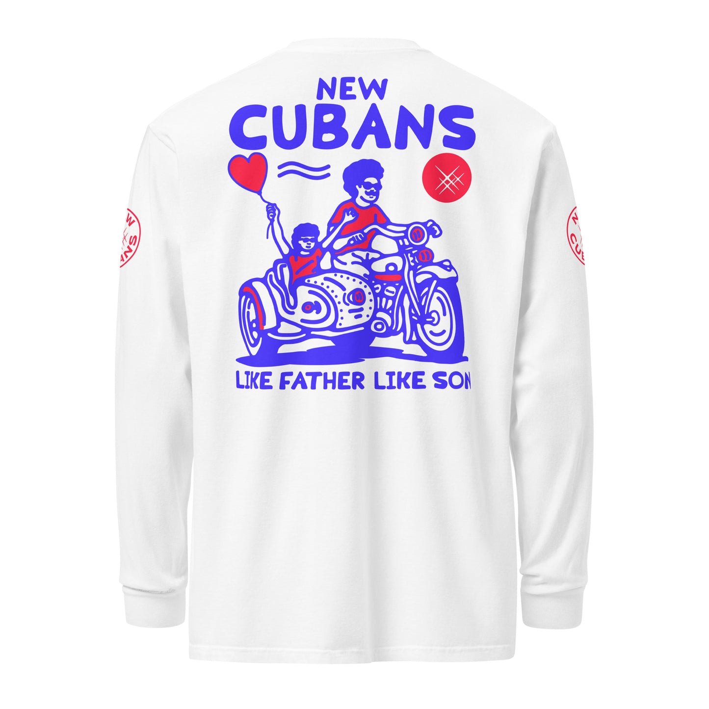 Father Son Garment-dyed heavyweight long-sleeve shirt