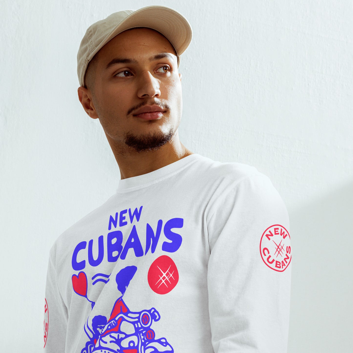 Father Son Garment-dyed heavyweight long-sleeve shirt