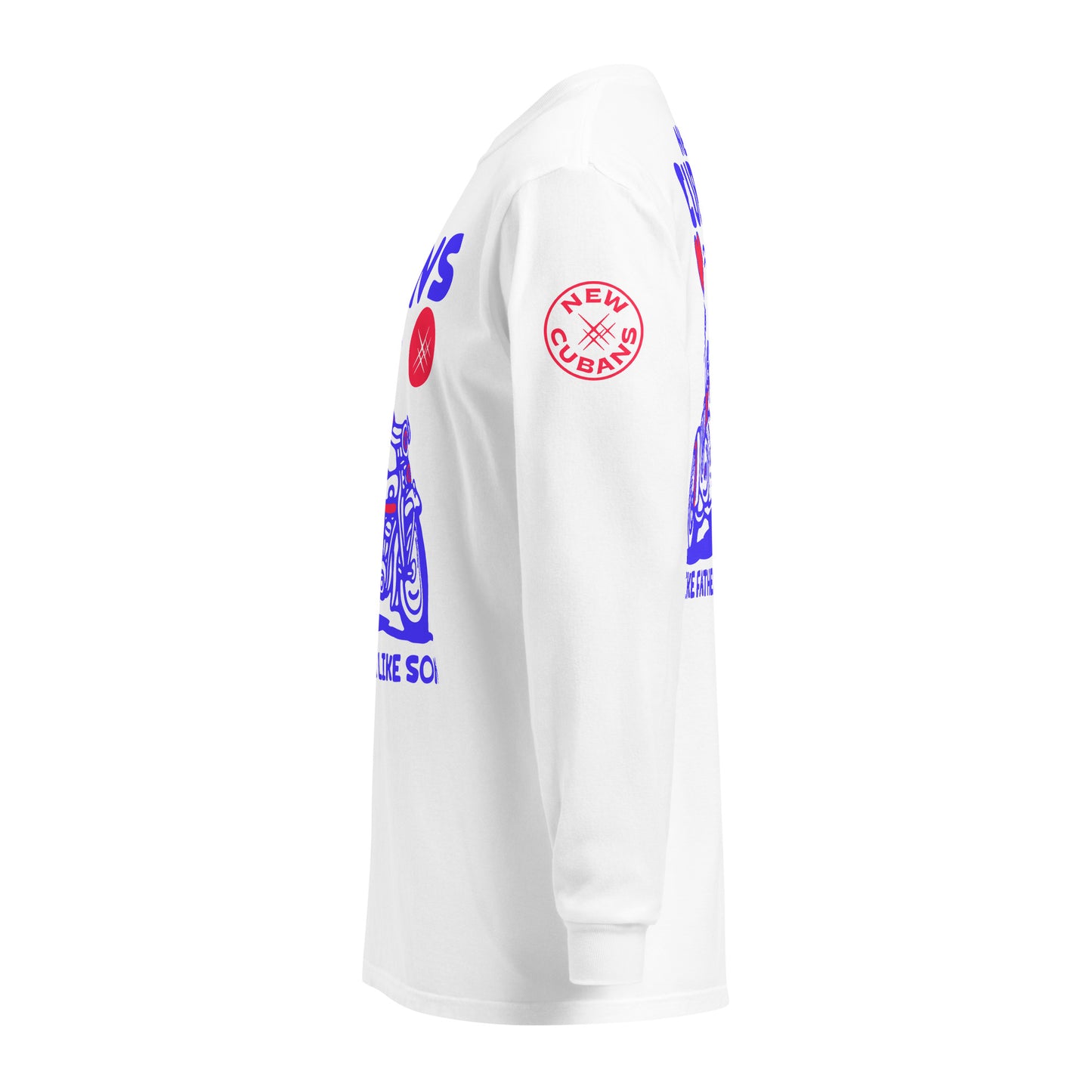 Father Son Garment-dyed heavyweight long-sleeve shirt
