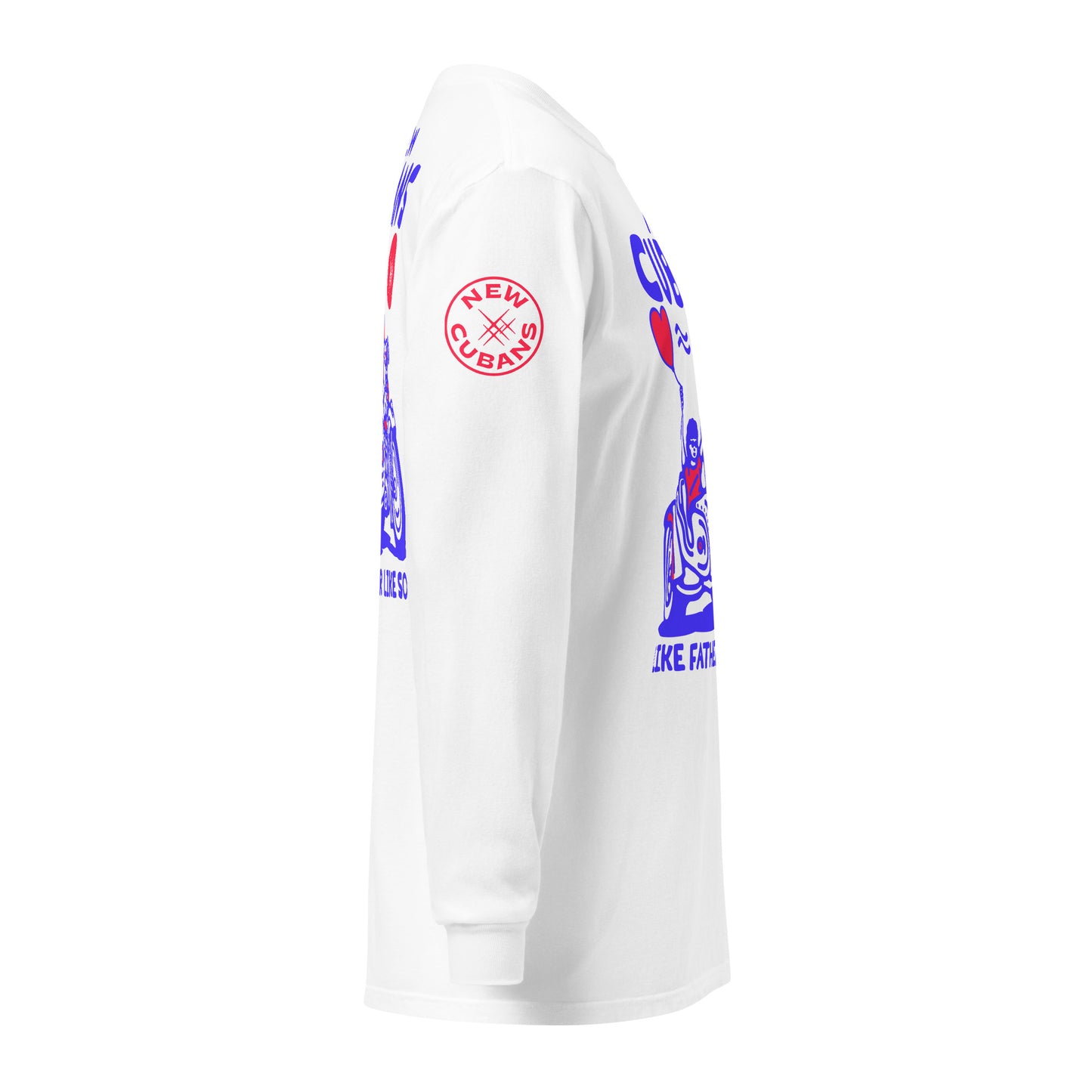 Father Son Garment-dyed heavyweight long-sleeve shirt