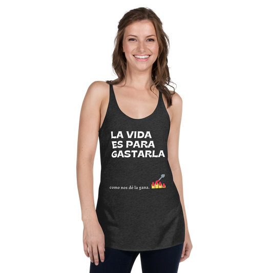 Frases Women's Racerback Tank