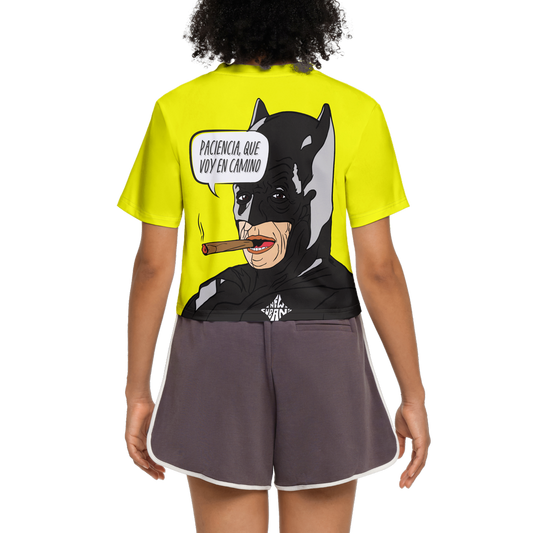 Heroes Women’s Short Sleeve Cropped T-Shirt