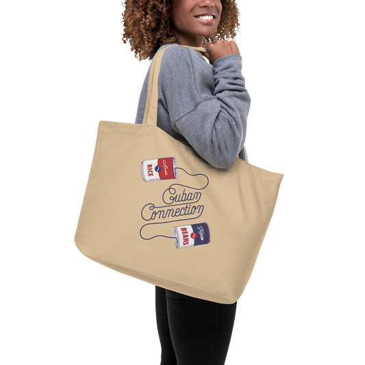 Large organic tote bag