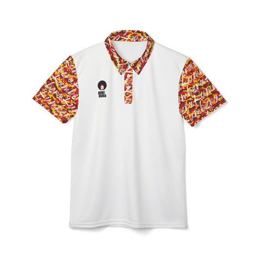 Aymee Vibrant Unisex Polo Shirt - Eye-Catching Design for Casual Outings