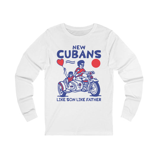 Father Son Unisex Jersey Long Sleeve Tee