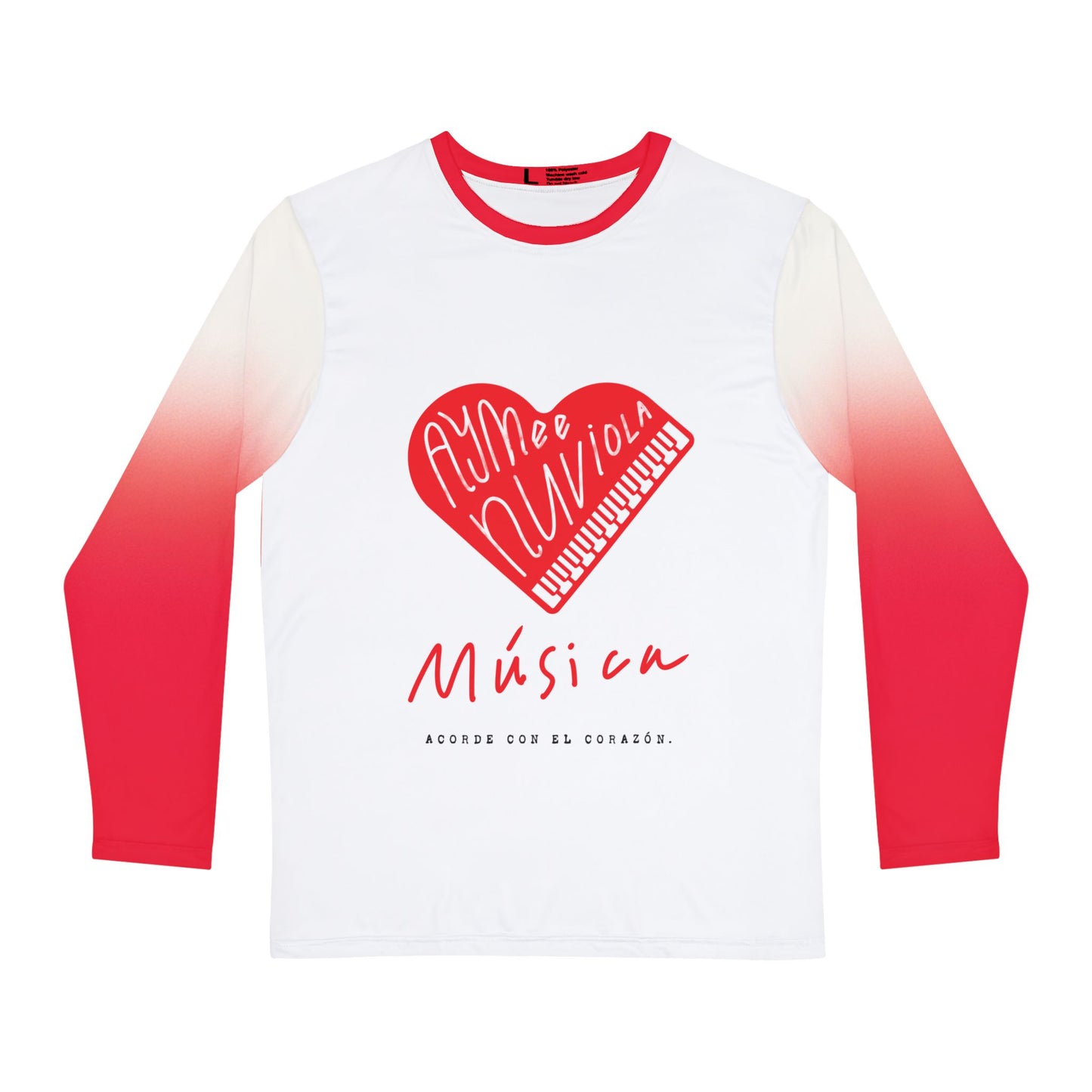 Love piano Men's Long Sleeve Shirt