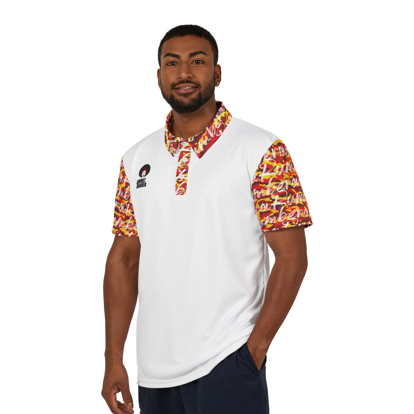 Aymee Vibrant Unisex Polo Shirt - Eye-Catching Design for Casual Outings