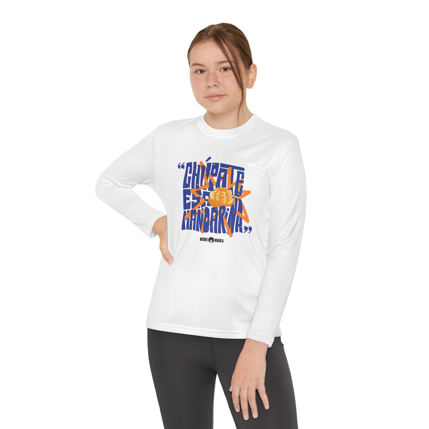 Chupate Esa Mandarina Youth Long Sleeve Competitor Tee