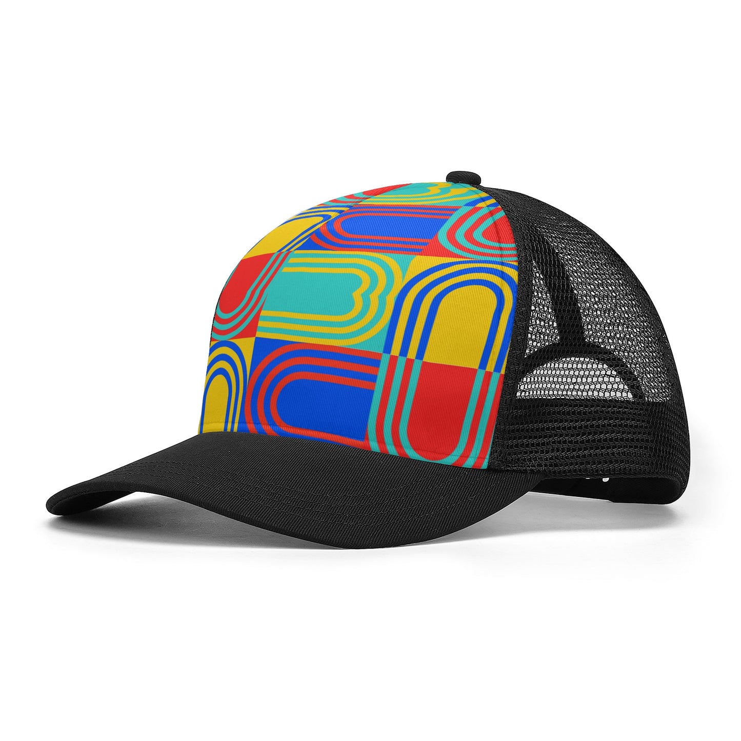 Front Printing Mesh Baseball Caps