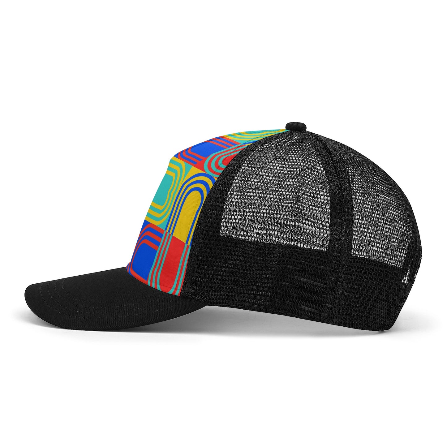 Front Printing Mesh Baseball Caps