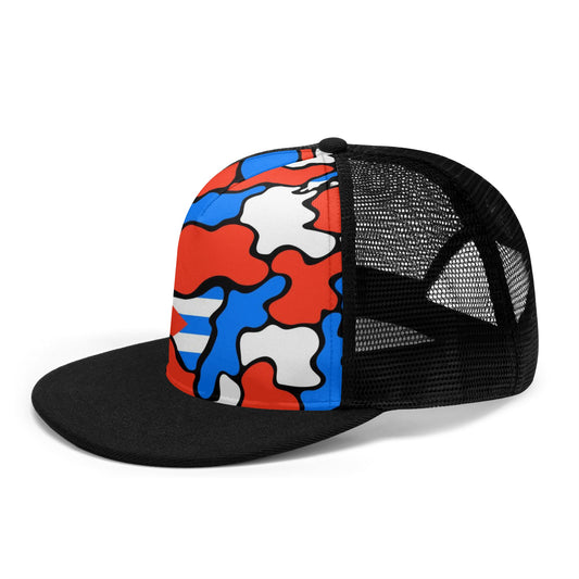 Front Printing Mesh Hip-hop Hats