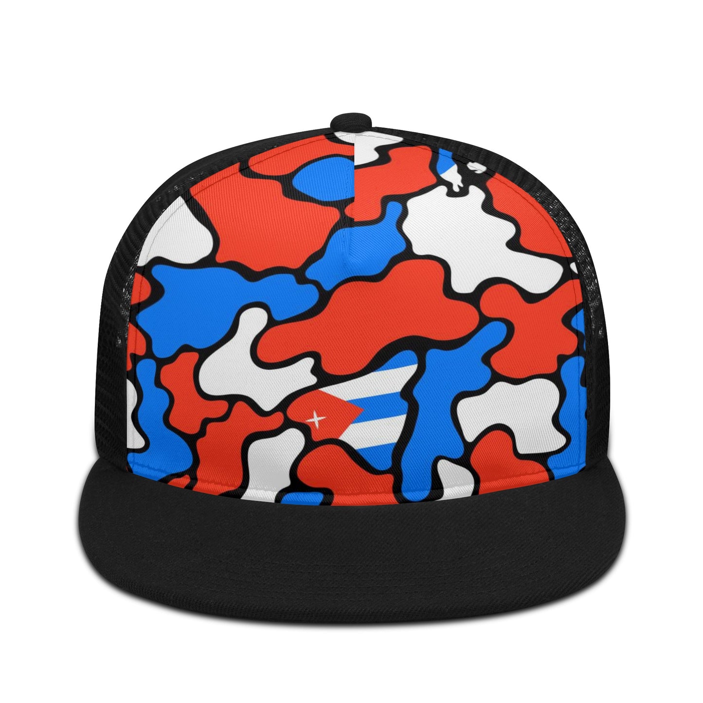 Front Printing Mesh Hip-hop Hats