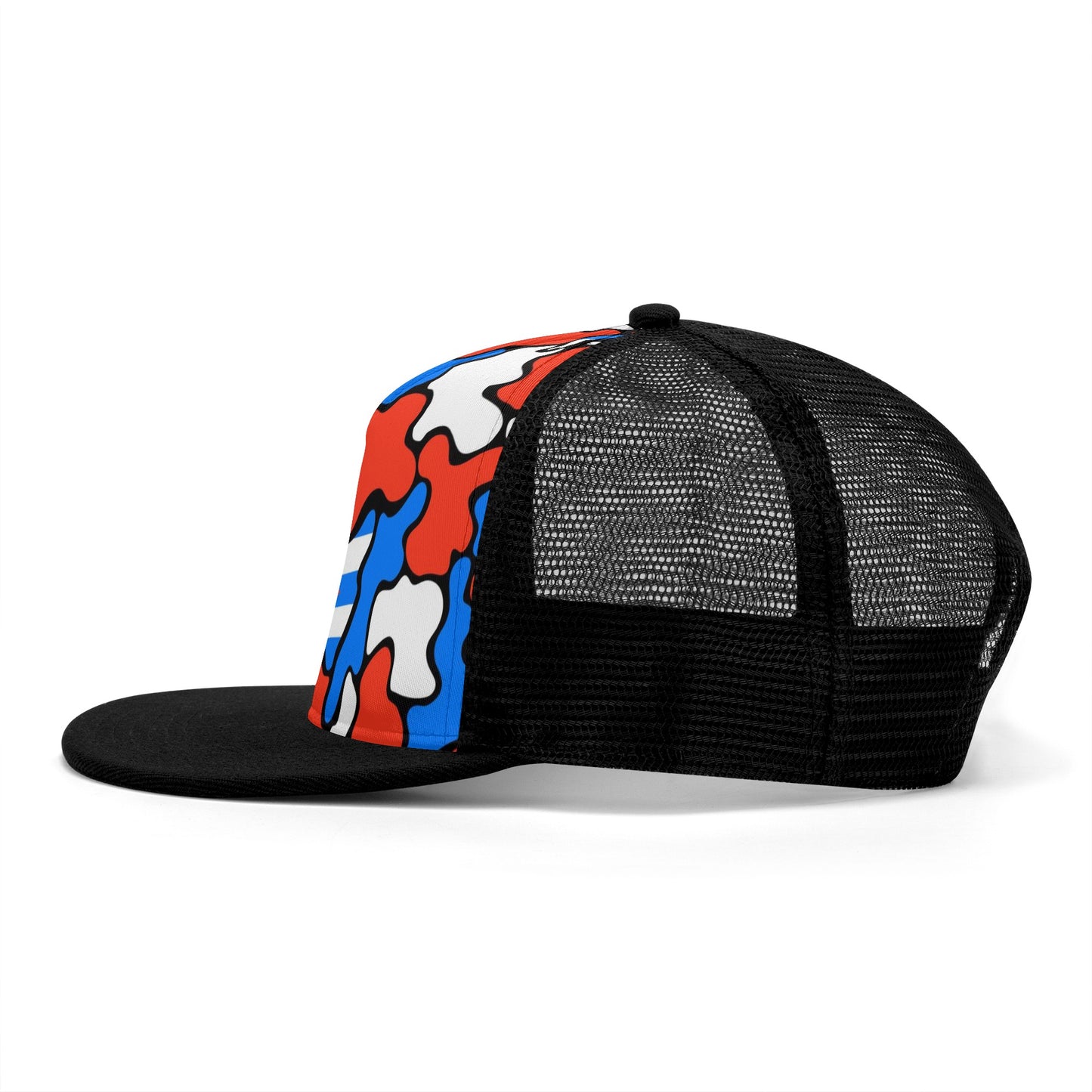 Front Printing Mesh Hip-hop Hats