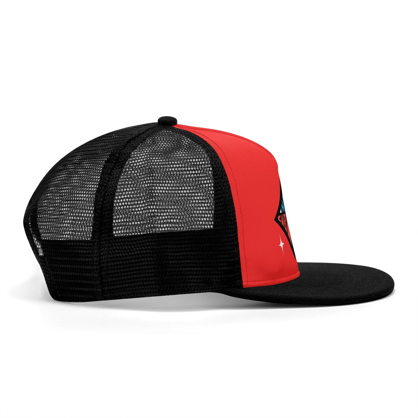 Heroes Front Printing Mesh Hip-hop Hats