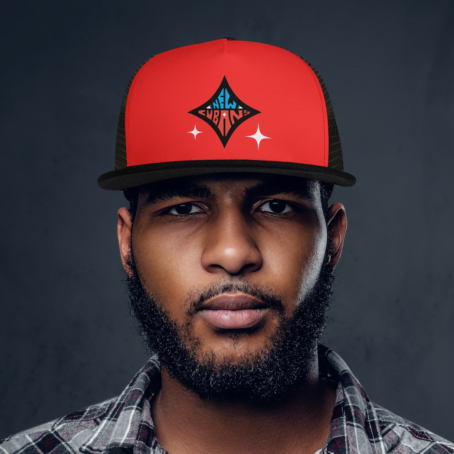 Heroes Front Printing Mesh Hip-hop Hats