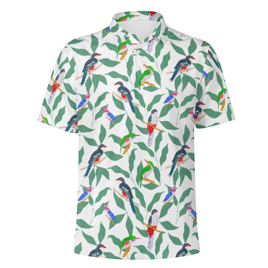 Cuban Birds Polo Shirt