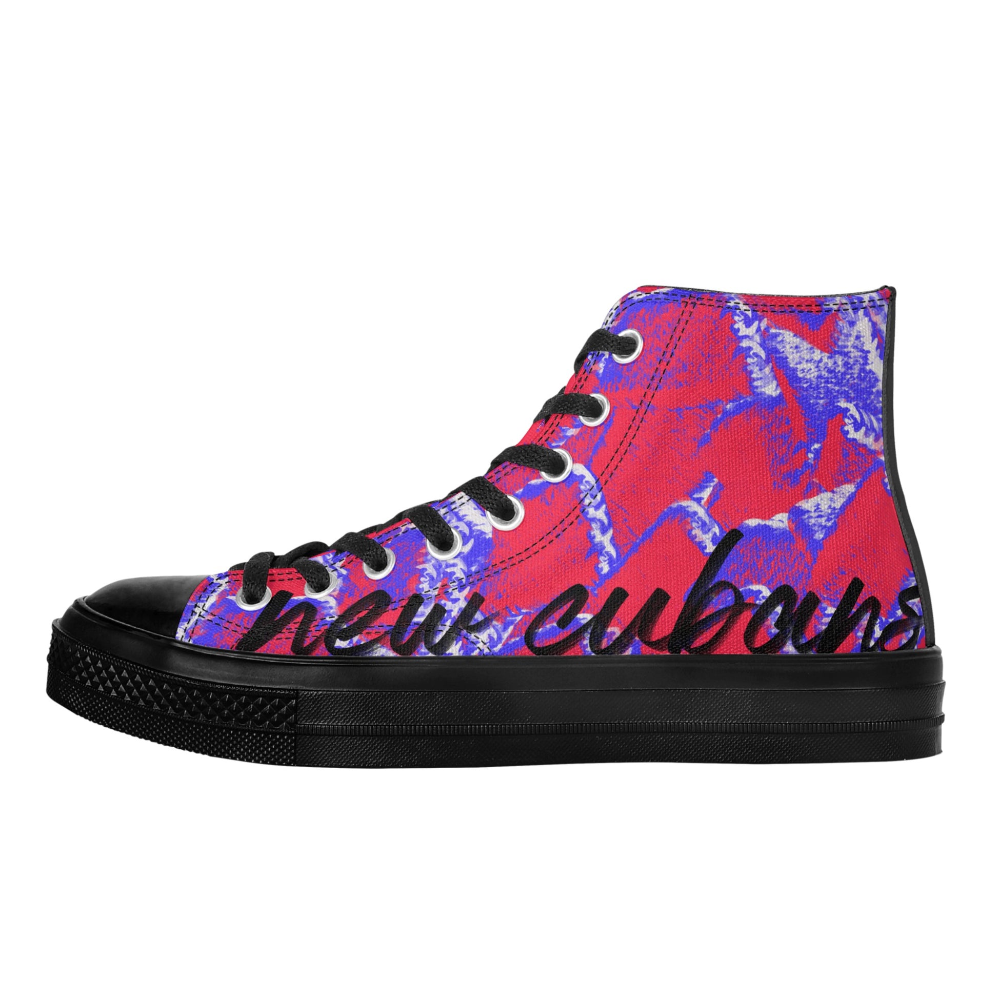 Camo-Flash Mens Shoes | High Top Canvas Shoes | New Cubans