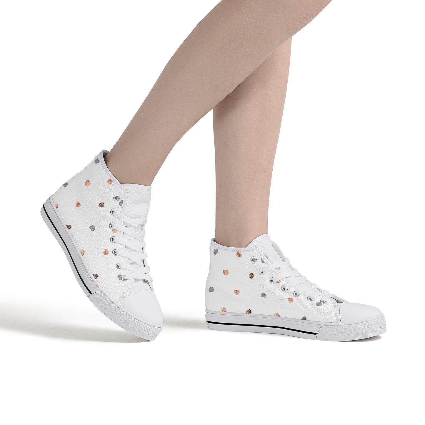 Womens High Top Canvas Shoes