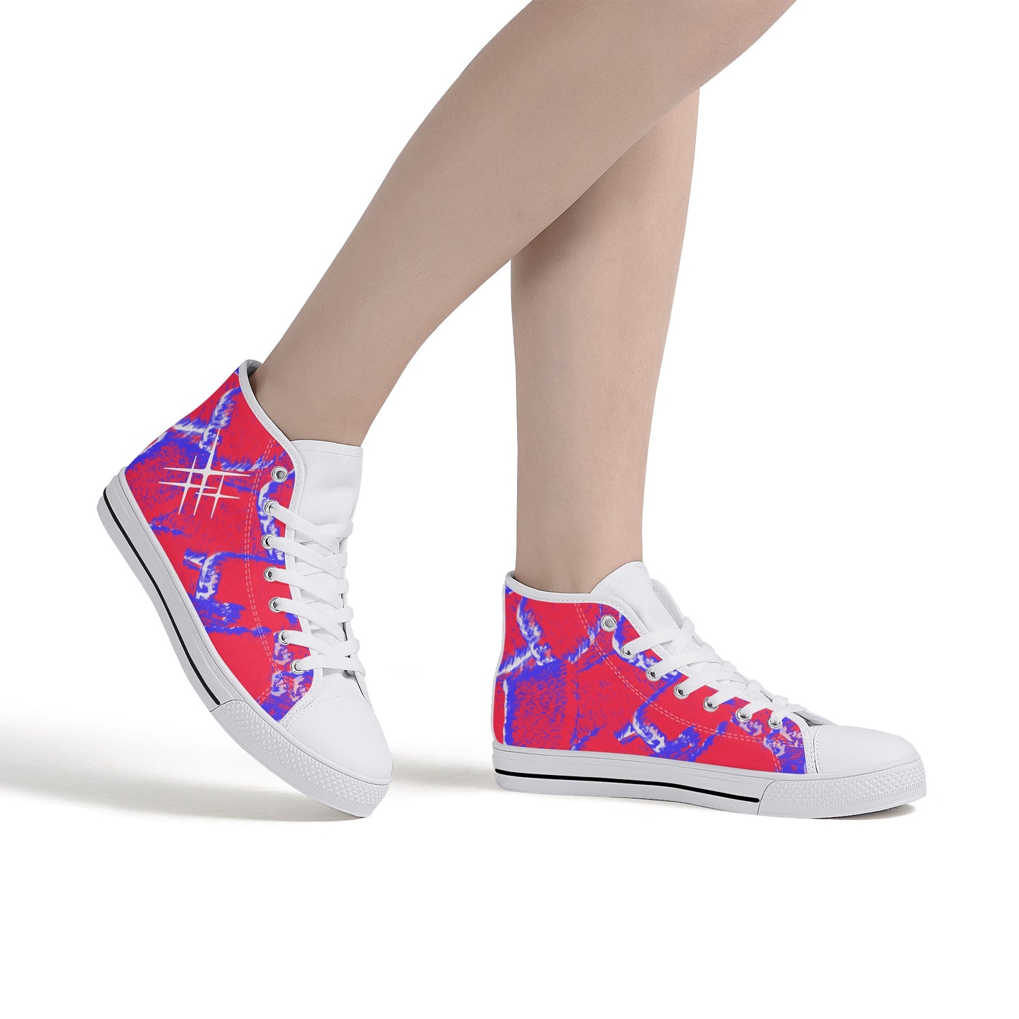 Womens High Top Canvas Shoes