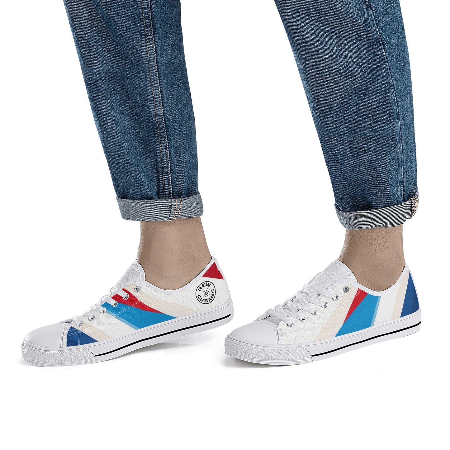 Mens Low Top Canvas Shoes