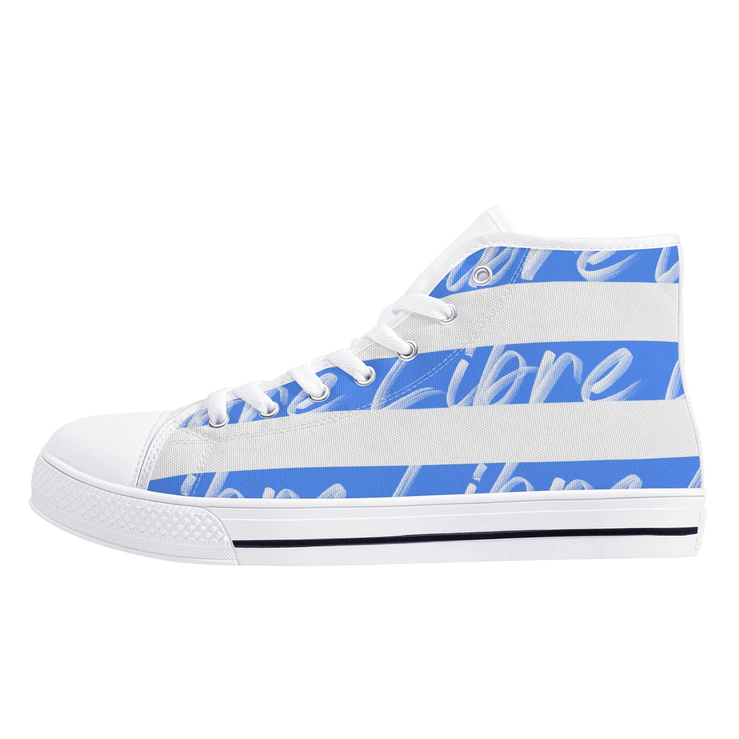 Mens Rubber High Top Canvas Shoes