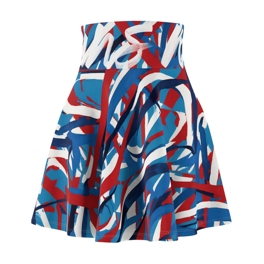 Camo-Flash Women's Skater Skirt