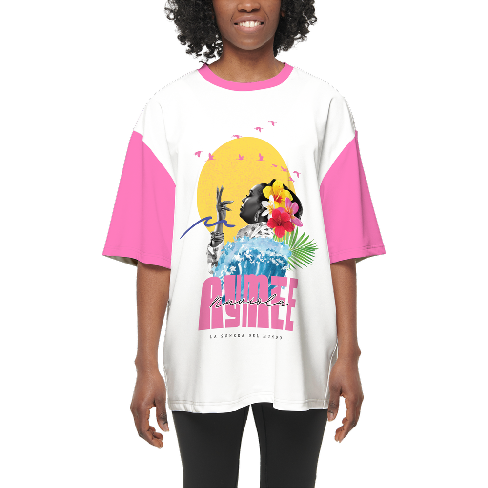 Aymee Women's Oversized Short-Sleeve T-Shirt-Heavyweight 225g