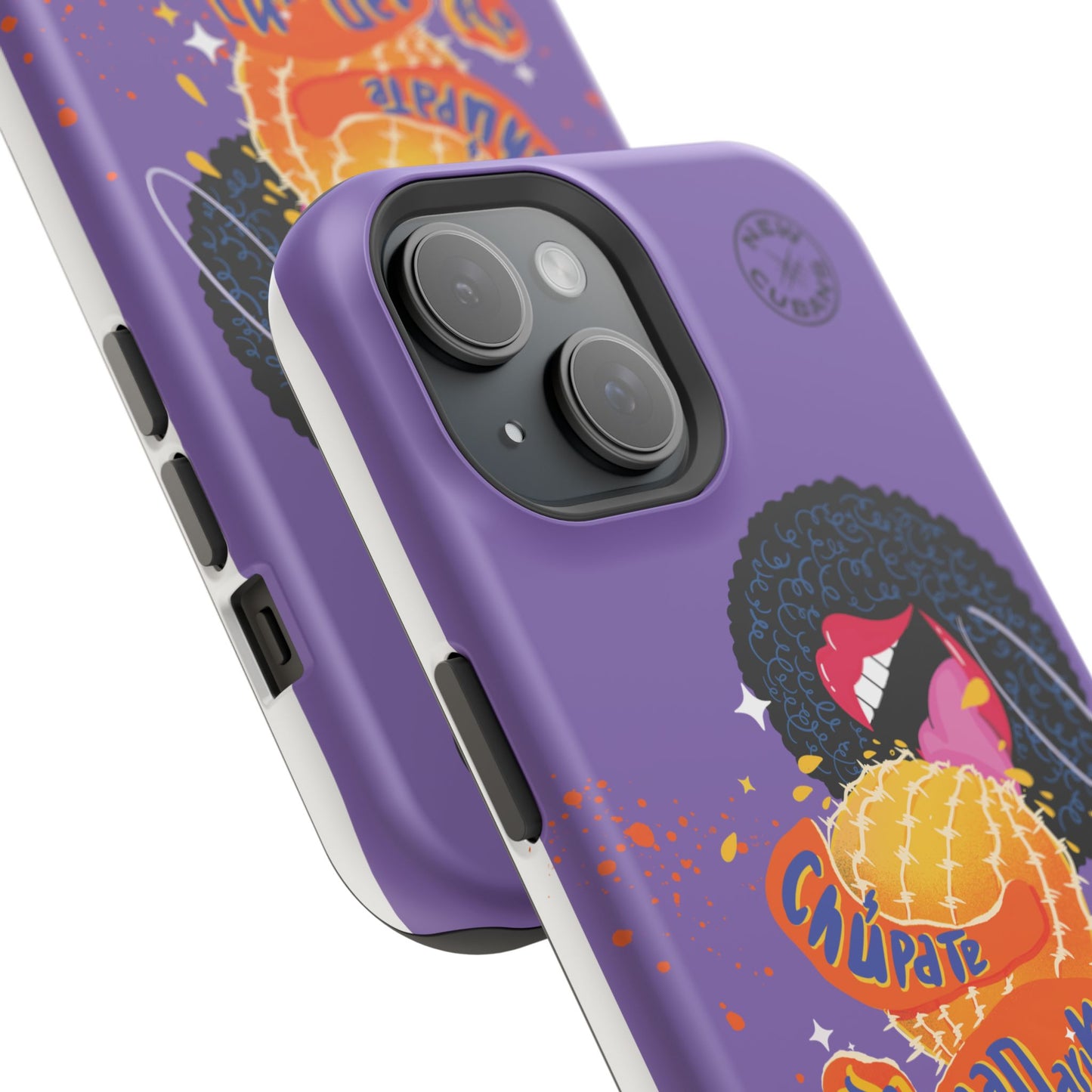 Chupate Esa Mandarina Vibrant Impact-Resistant Phone Case