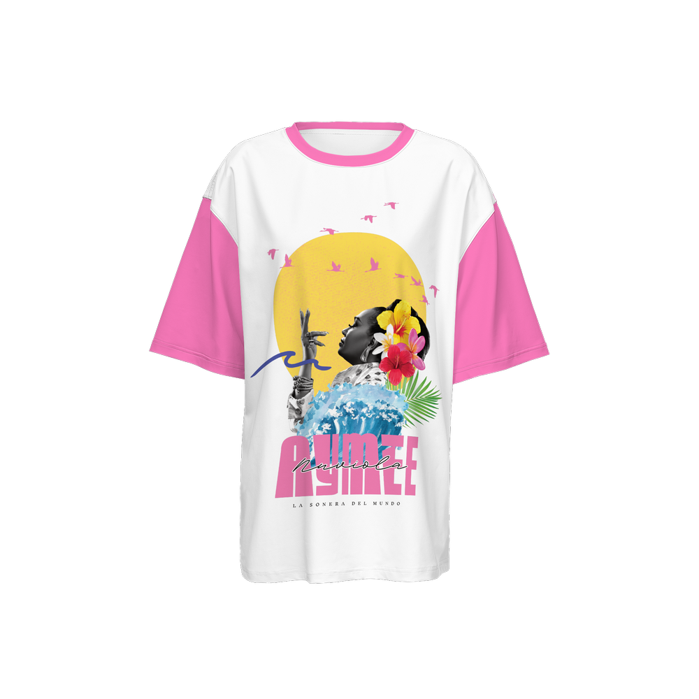 Aymee Women's Oversized Short-Sleeve T-Shirt-Heavyweight 225g