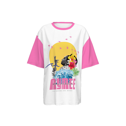 Aymee Women's Oversized Short-Sleeve T-Shirt-Heavyweight 225g