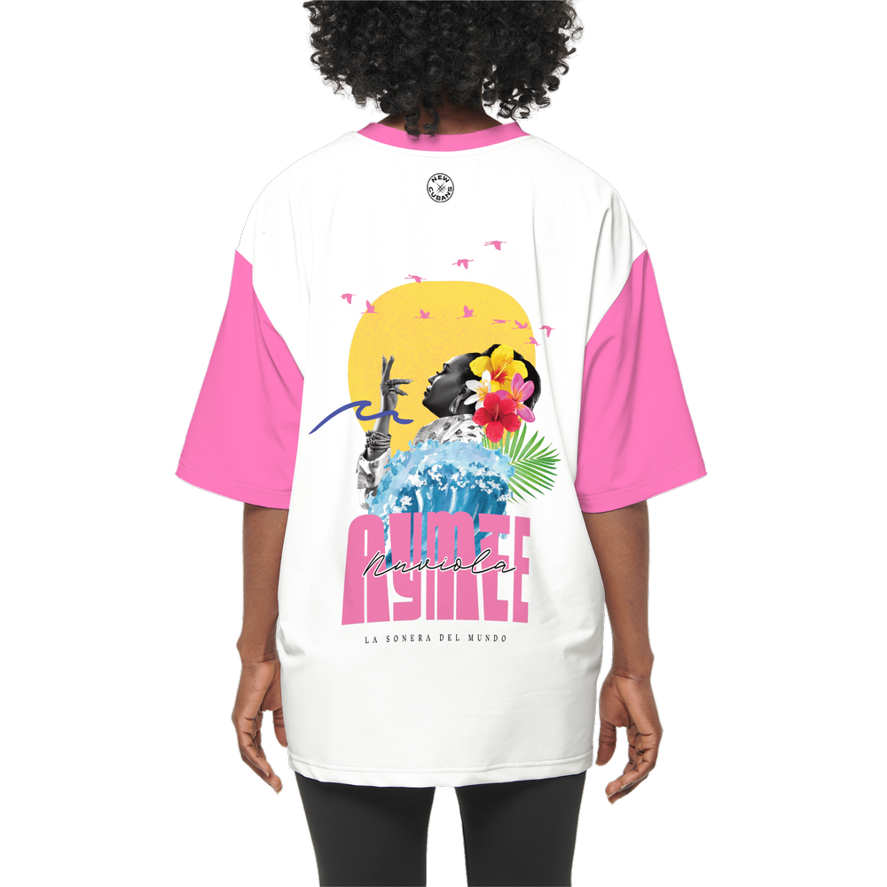 Aymee Women's Oversized Short-Sleeve T-Shirt-Heavyweight 225g