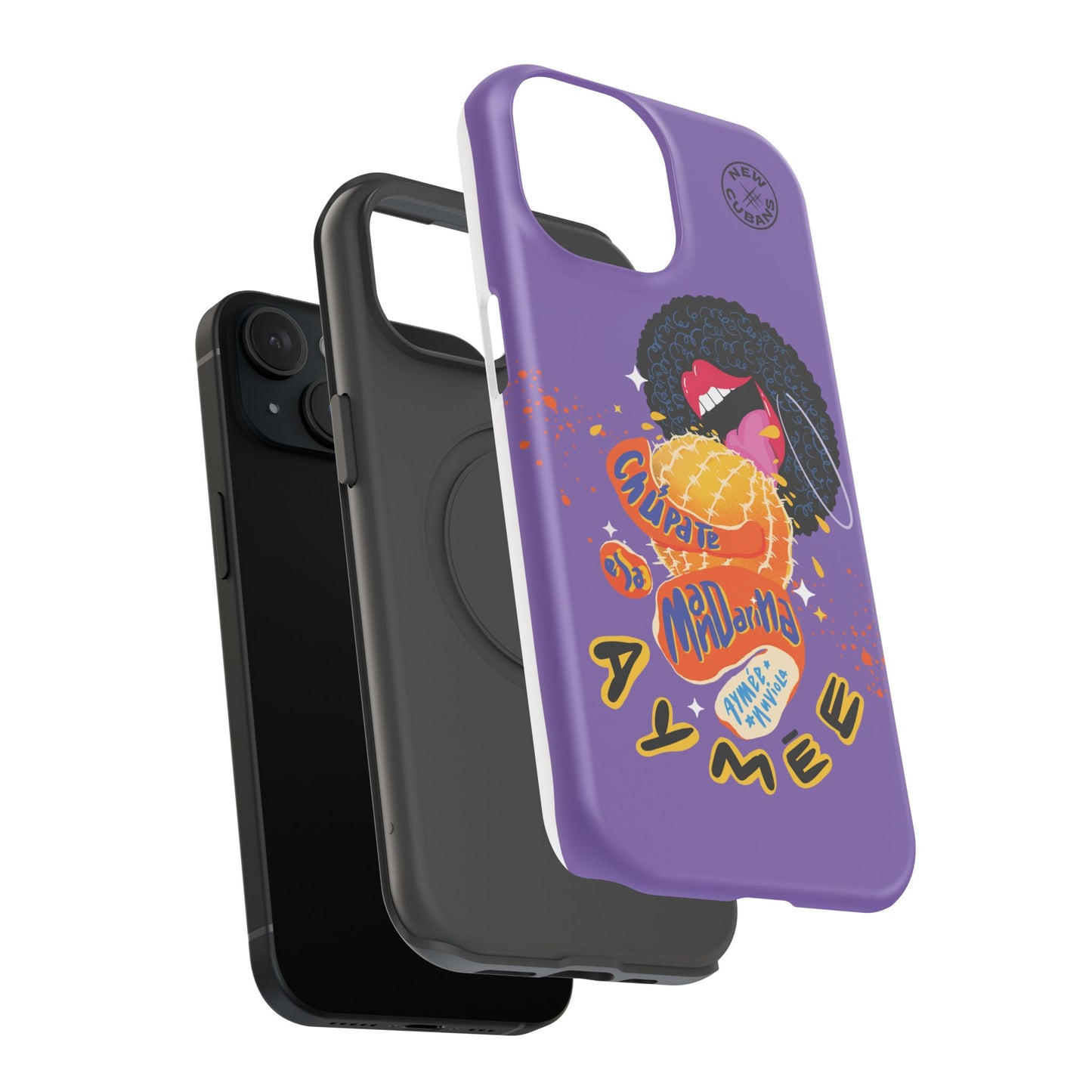 Chupate Esa Mandarina Vibrant Impact-Resistant Phone Case