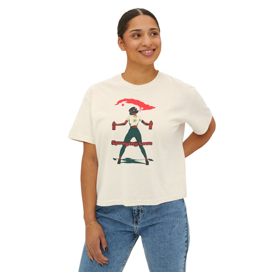 Sprayed Passion Women's Boxy Tee