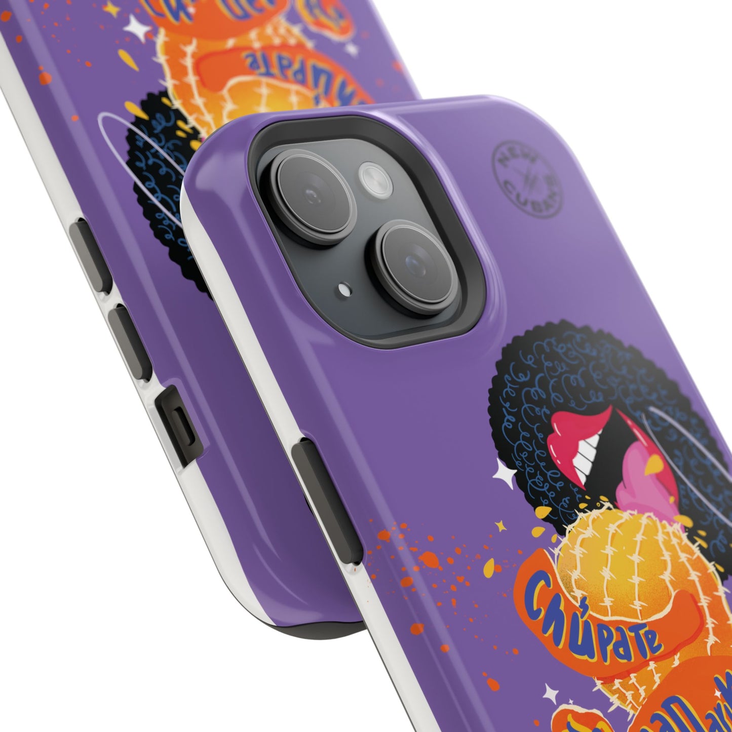Chupate Esa Mandarina Vibrant Impact-Resistant Phone Case