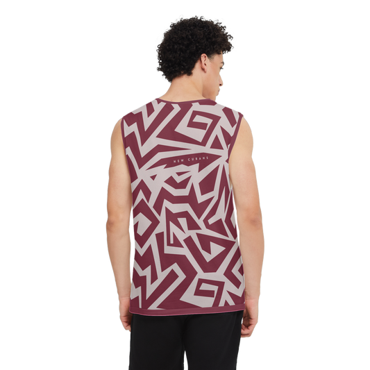 Camo-Flash Men's Seamless Knit Tank Top